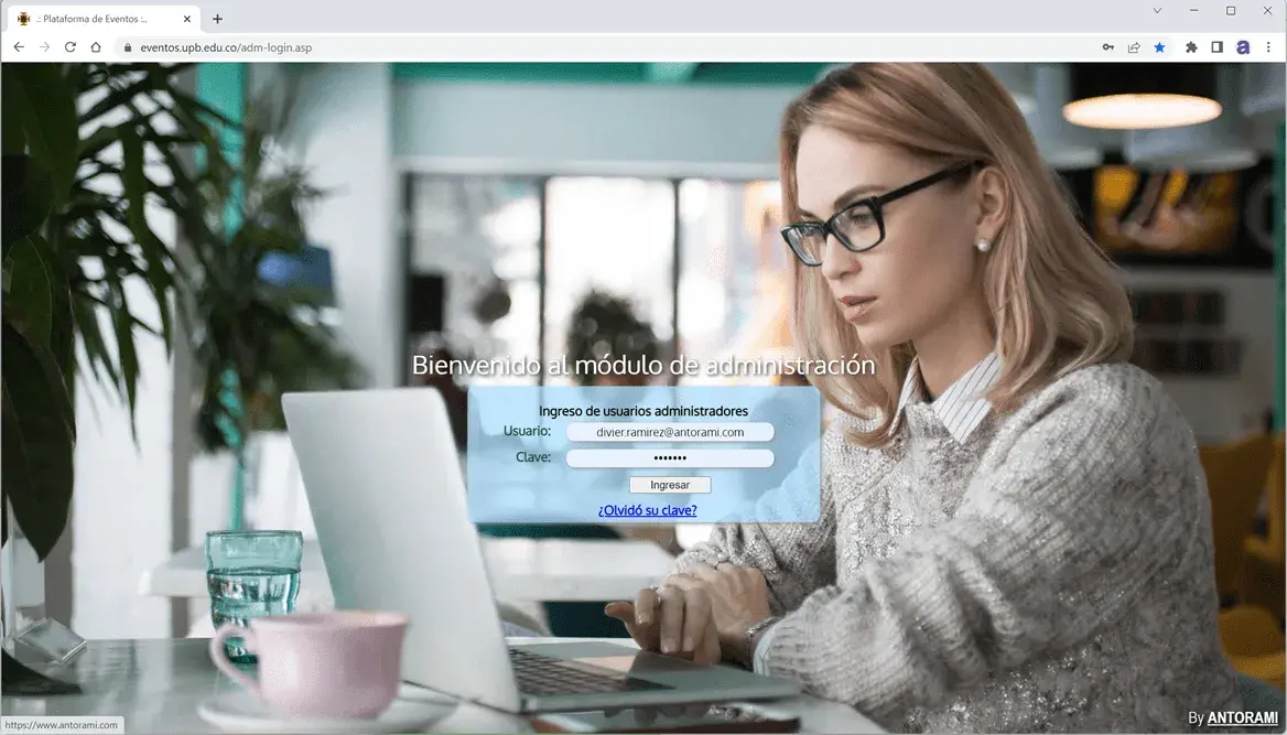 Imagen referente a plataforma de eventos virtuales